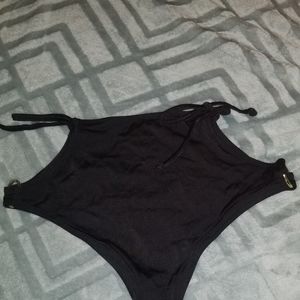 H&M SWIMWEAR HIGHWAIST  BRAZILIAN SIZE 12 COLOR BL